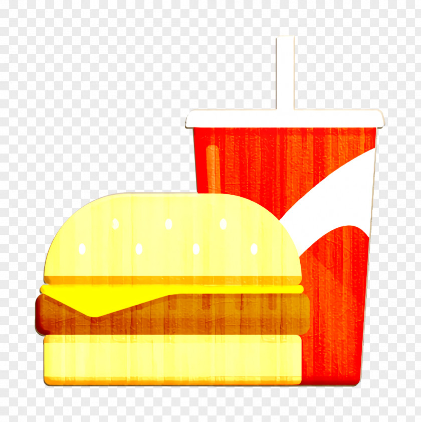 Fast Food Red Icon Background PNG