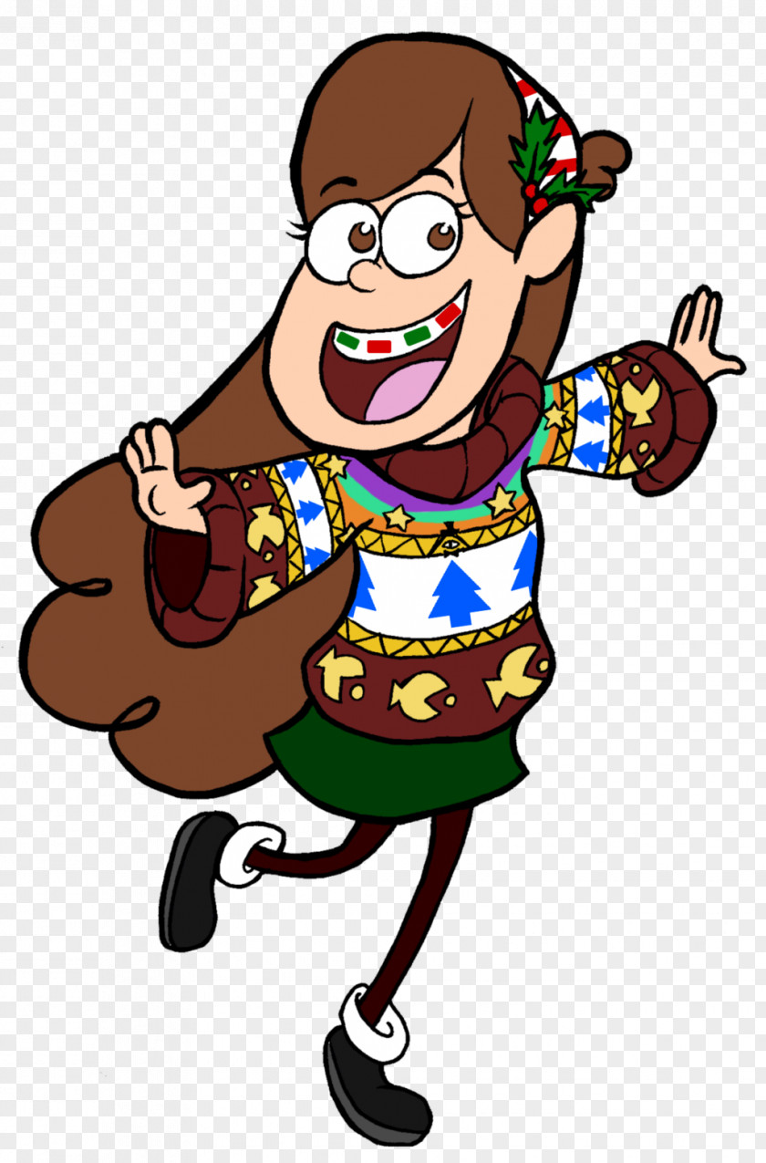 Melody Thornton Sweater Christmas Jumper Clip Art Mabel Pines Illustration PNG