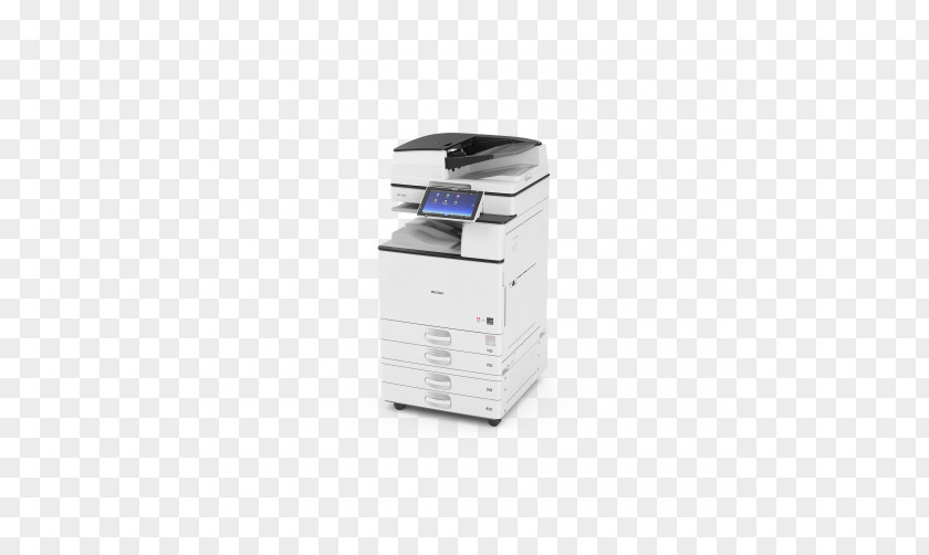 Printer Multi-function Ricoh Photocopier Paper PNG