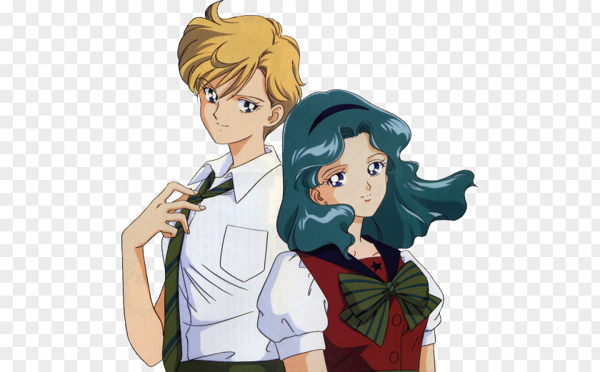 Sailor Moon Uranus Neptune Female Fan Fiction PNG