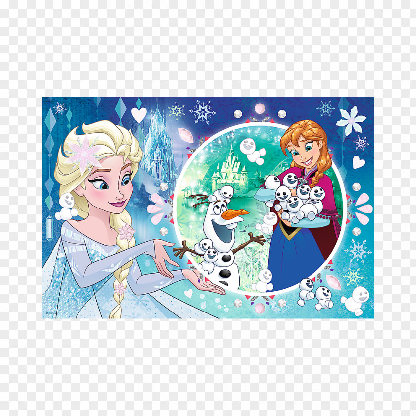 Anna Jigsaw Puzzles Trefl Frozen Film Series Toy PNG