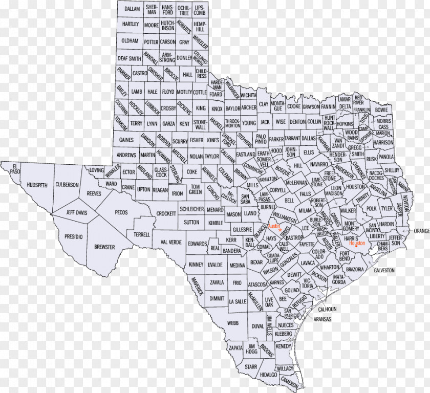 Map Andrews County Anderson Bailey Atascosa Austin PNG