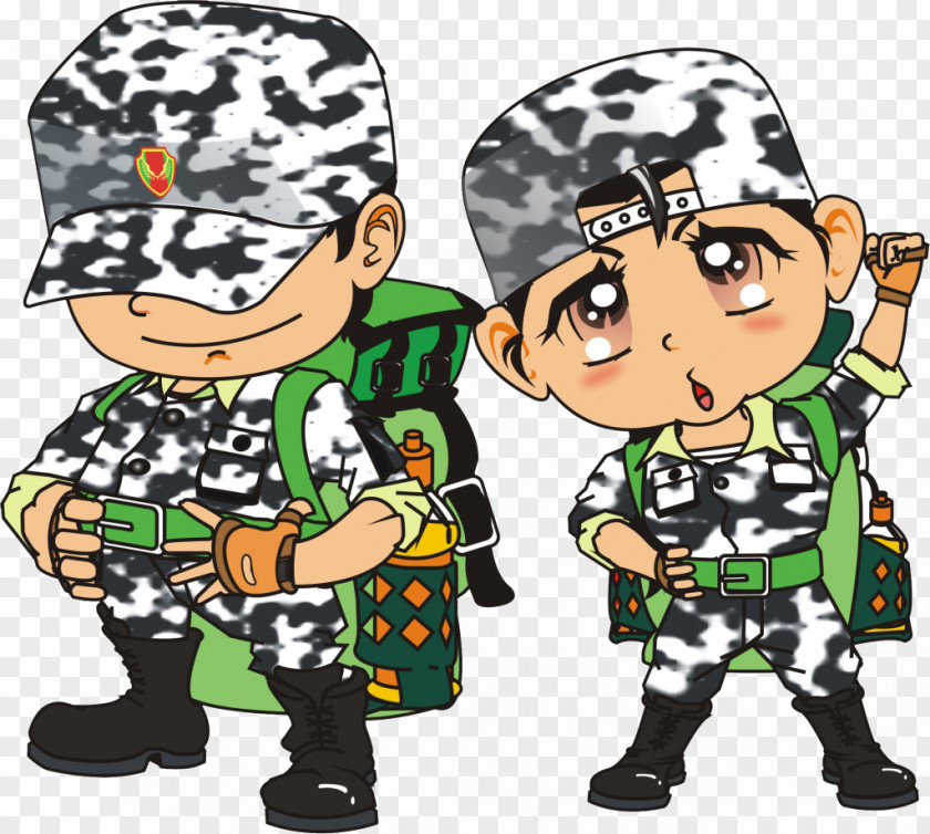 Military Uniform Template Child Soldier PNG