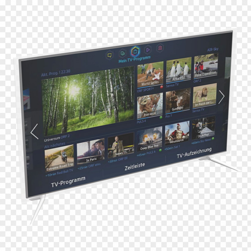 Samsung UEXXF6400 6 Series Black LED-backlit LCD Smart TV 1080p PNG