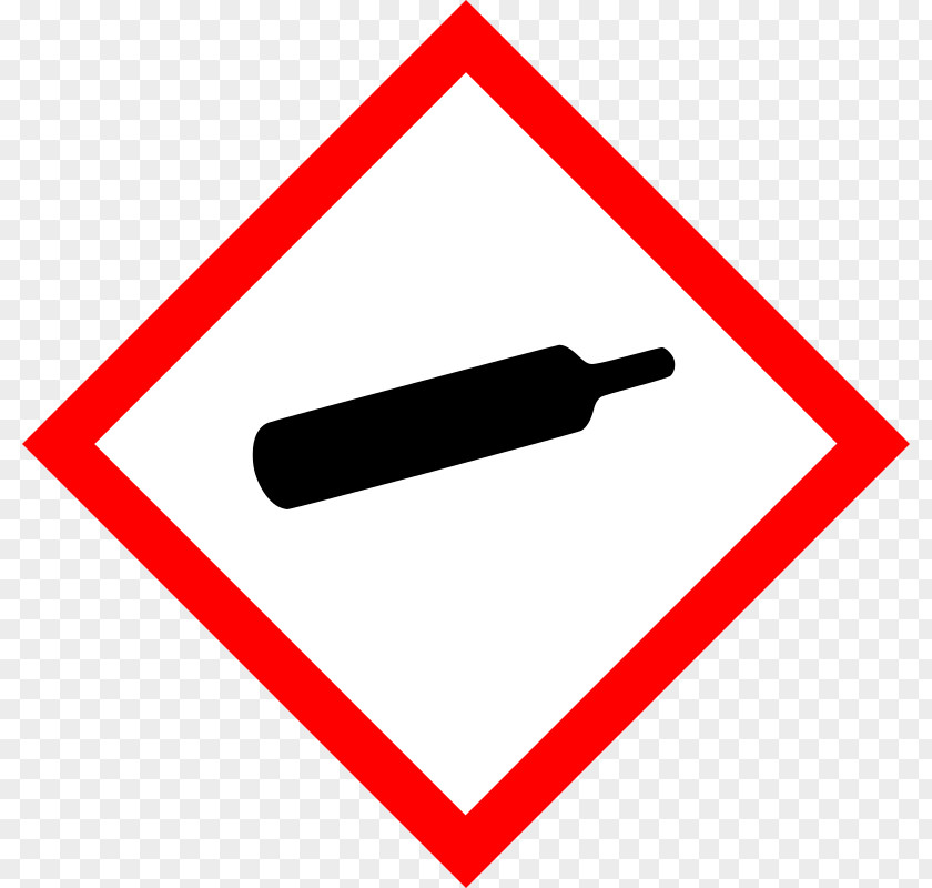 Under Globally Harmonized System Of Classification And Labelling Chemicals GHS Hazard Pictograms Gas Cylinder PNG