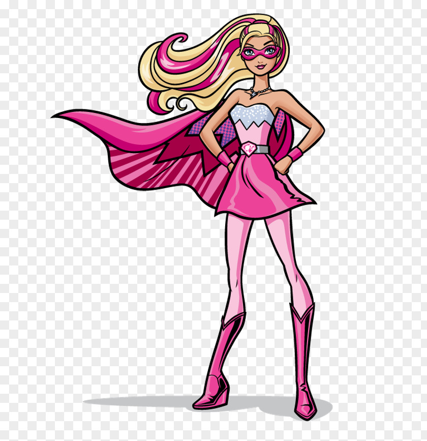 Femininity Super Sparkle Barbie Doll Mattel Toy PNG