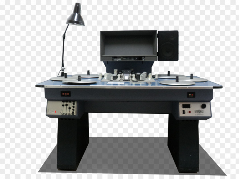 Machine Moviola Film Editing Flatbed Editor Steenbeck PNG