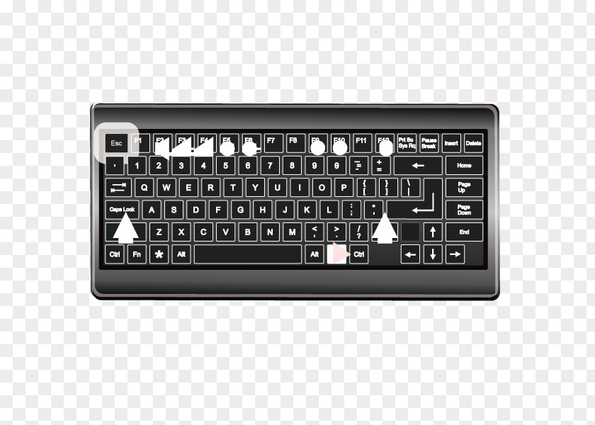 Keyboard Computer Space Bar Numeric Keypad Typing PNG