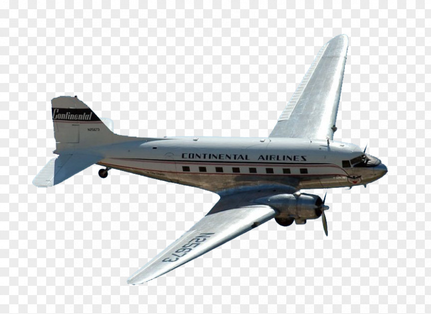 United Airlines Continental Douglas DC-3 DC-2 C-47 Skytrain Boeing C-40 Clipper Air Travel PNG