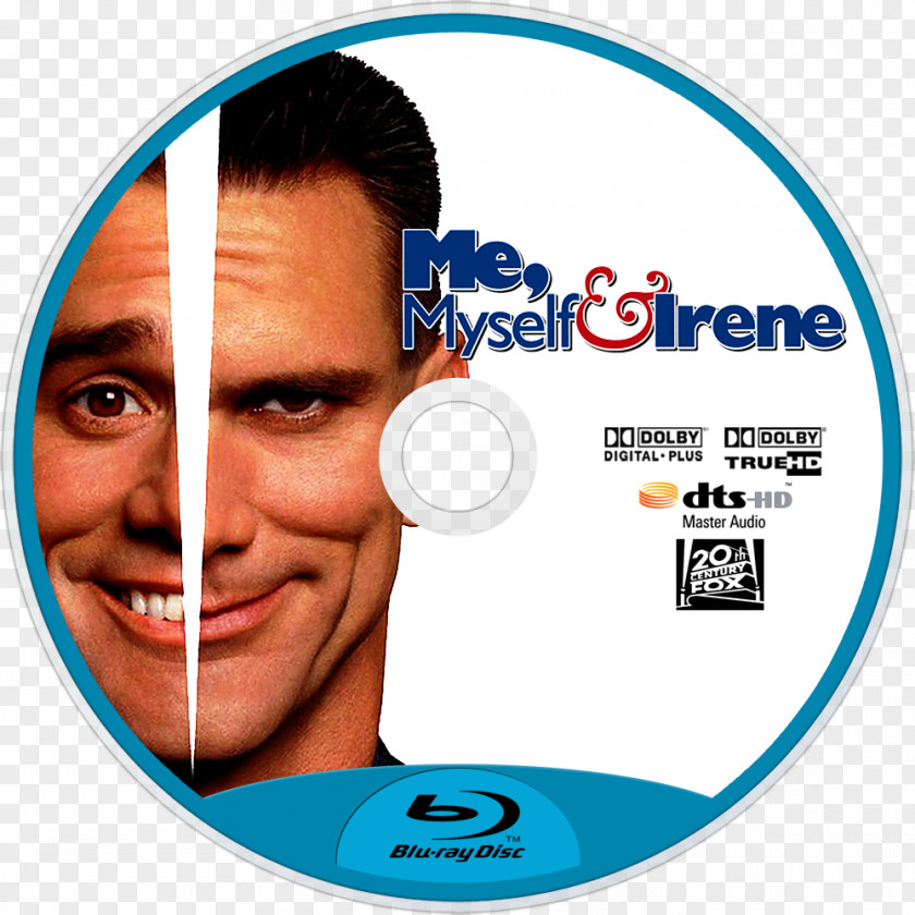 Actor Me, Myself & Irene Jim Carrey Film Poster PNG