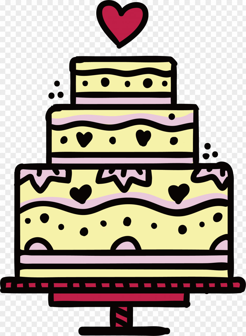 Multi Layer Wedding Cake Birthday Dobos Torte PNG