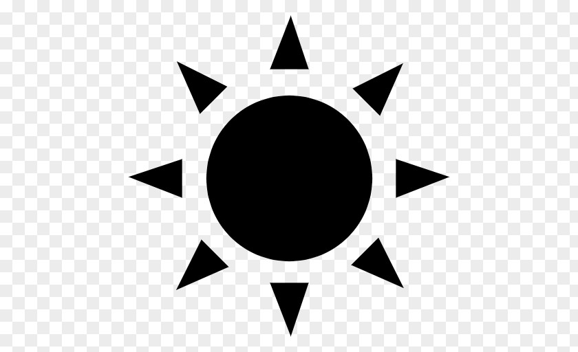 Sun Icon Design PNG