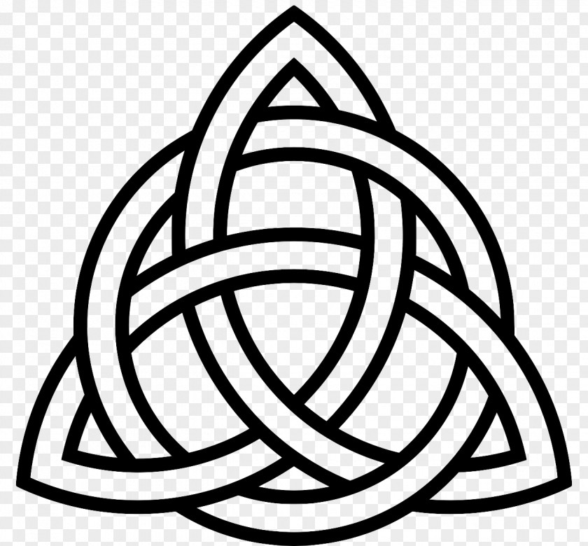 Symbol Celtic Knot Hope Triquetra Sign PNG