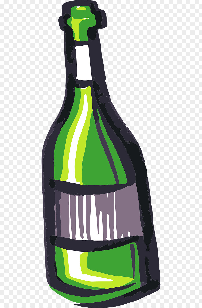 Wine Sparkling Champagne French Bottle PNG