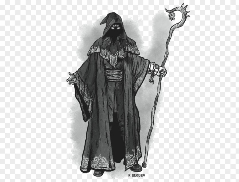Wizard Dungeons & Dragons Robe Magician Costume PNG