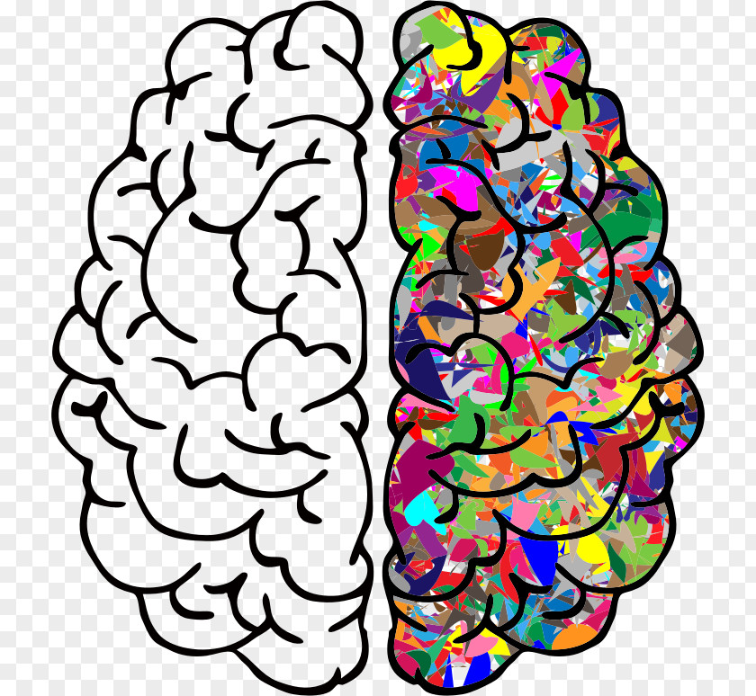 Abstract Line Artificial Intelligence Brain Clip Art PNG