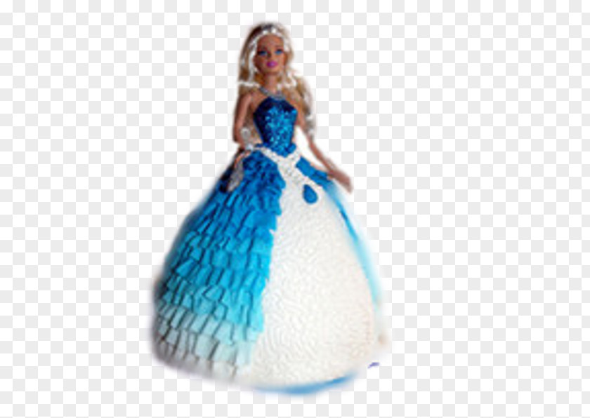 Barbie Frosting & Icing Birthday Cake Princess Fudge PNG