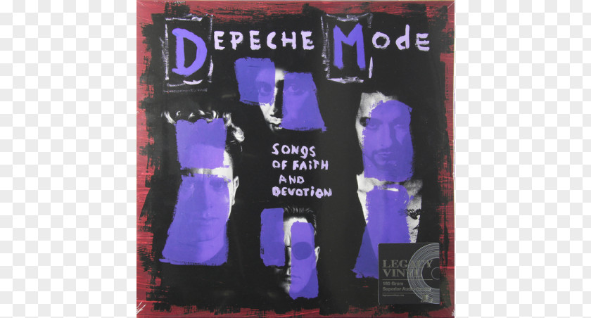 Depeche Mode Logo Devotional Tour Songs Of Faith And Devotion Album Phonograph Record PNG