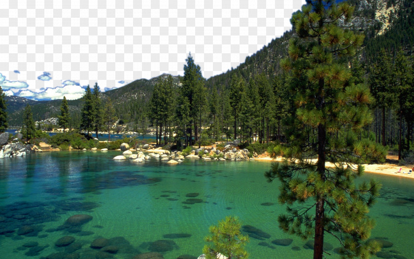 United States Lake Tahoe Six Donner Pass South City PNG