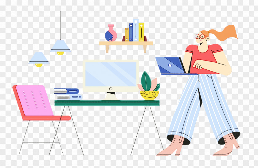 Easel M Desk Furniture Cartoon PNG