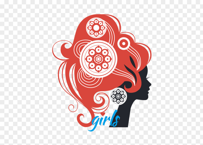 Redhead Silhouette Hairstyle Royalty-free PNG