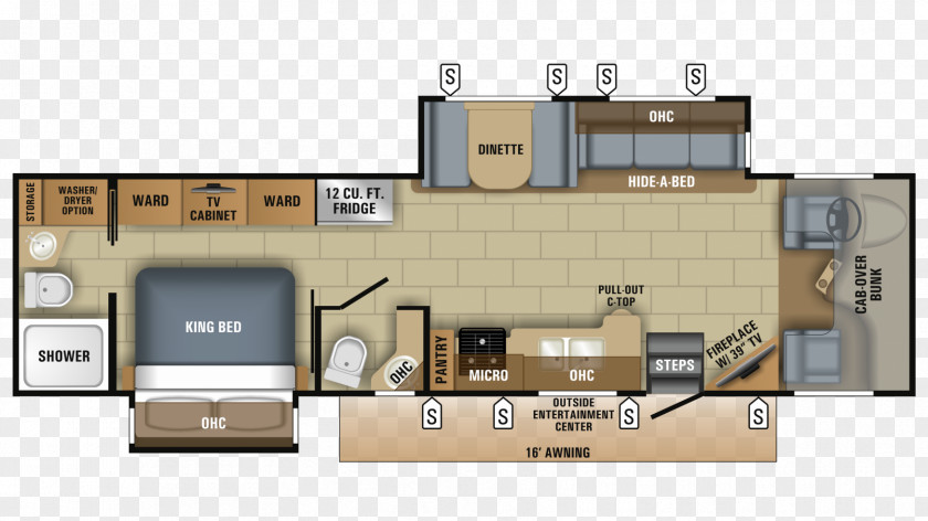 Seneca Floor Plan Campervans Jayco, Inc. Wiring Diagram PNG