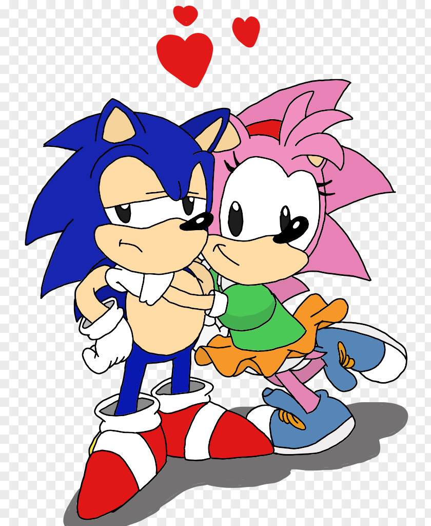Sonic Goodbye & Sega All-Stars Racing Knuckles Amy Rose The Hedgehog CD PNG