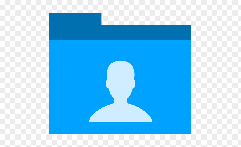 User Blue Human Behavior Silhouette Area Logo PNG