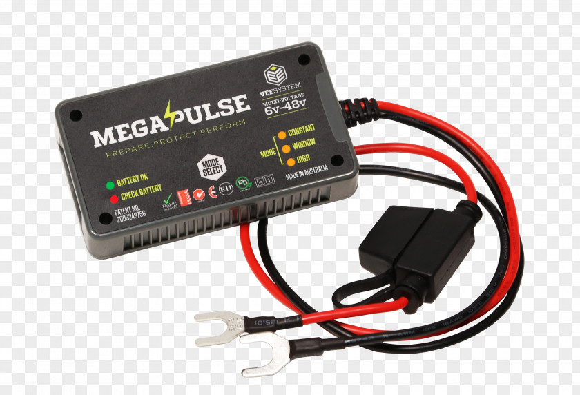 Automotive Battery Charger Electric Electronics Megapulse Inc Adapter PNG
