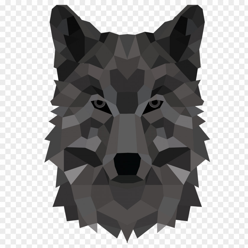 Black Wolf Logo Canidae Clothing Dog Creative Alpha Inc. PNG