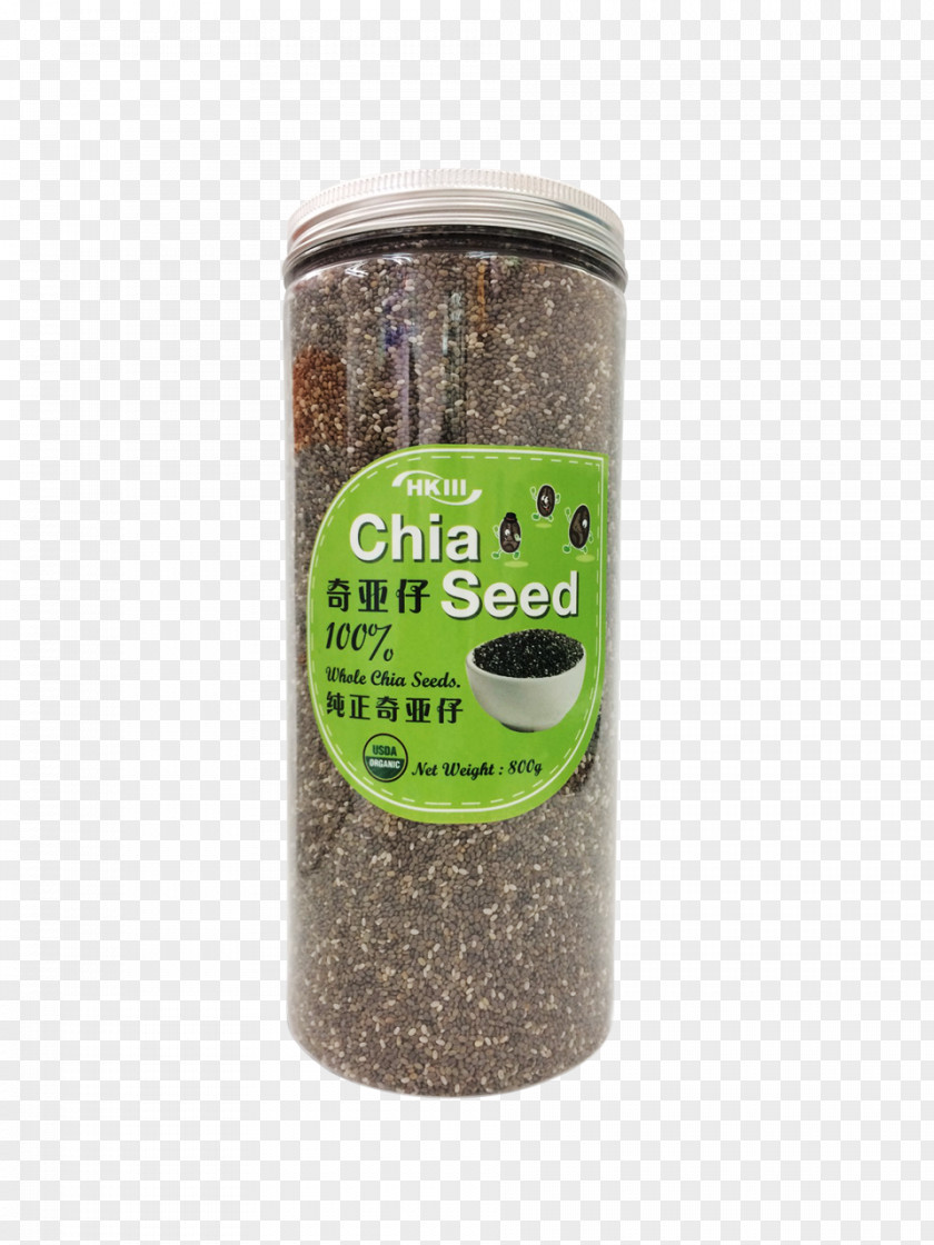 Chia Seed Organic Food Certification Bamboo Salt Barley Grasses PNG