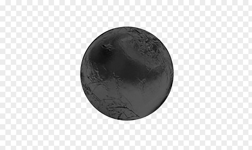 Choco Ball Sphere Black M PNG