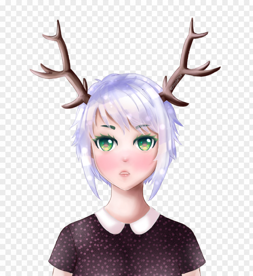 Deer Antler Fan Art Drawing Reindeer DeviantArt My Candy Love PNG