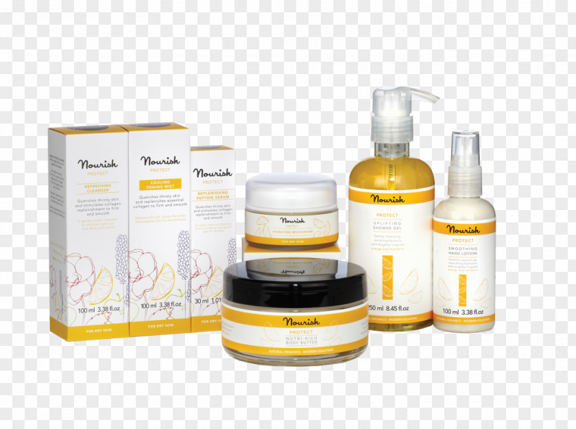 Protect Skin Care Cosmetics Nourish Organic Moisturizing Cream Face Cleanser Argan Serum PNG