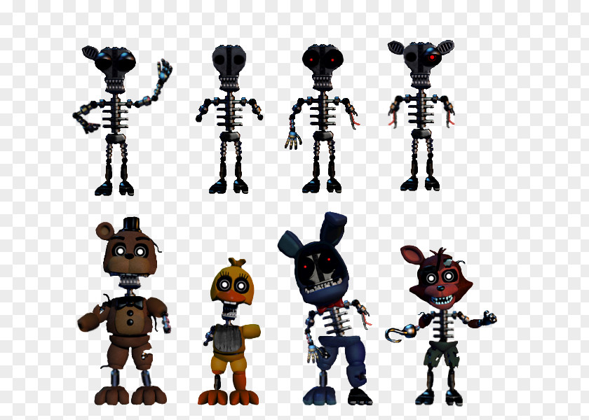 The Joy Of Creation: Reborn Five Nights At Freddy's Animatronics Figurine Action & Toy Figures PNG