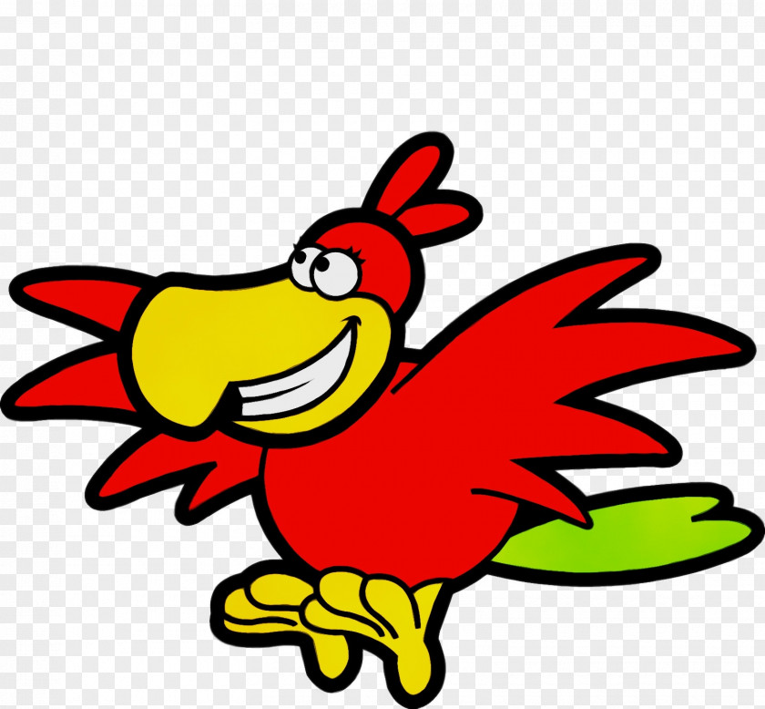 Bird Wing Chicken Beak Cartoon Yellow Meter PNG