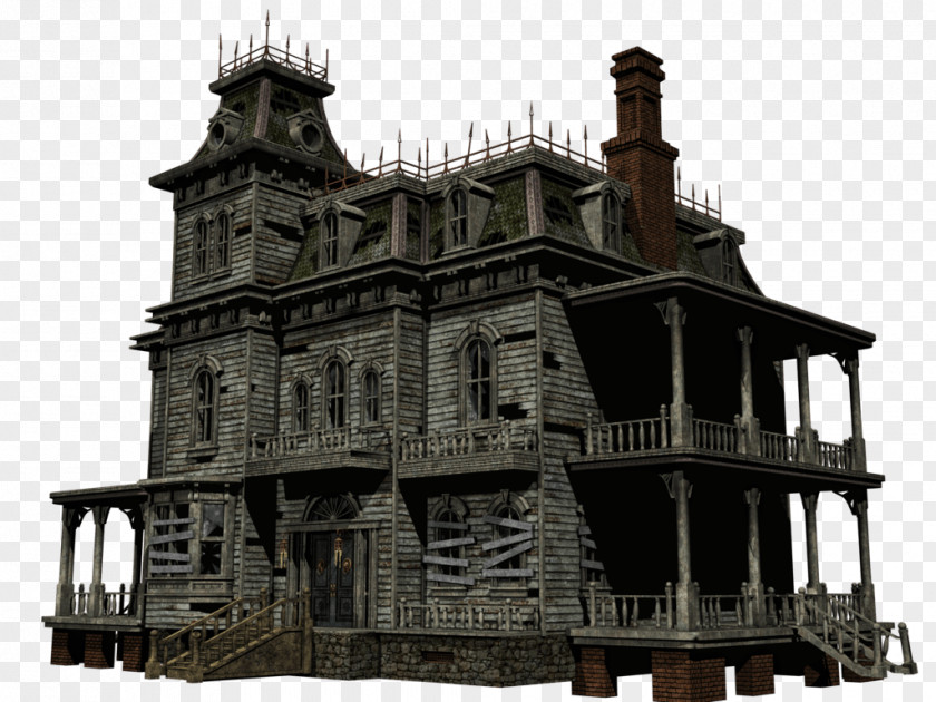 Buildings Haunted House Clip Art PNG