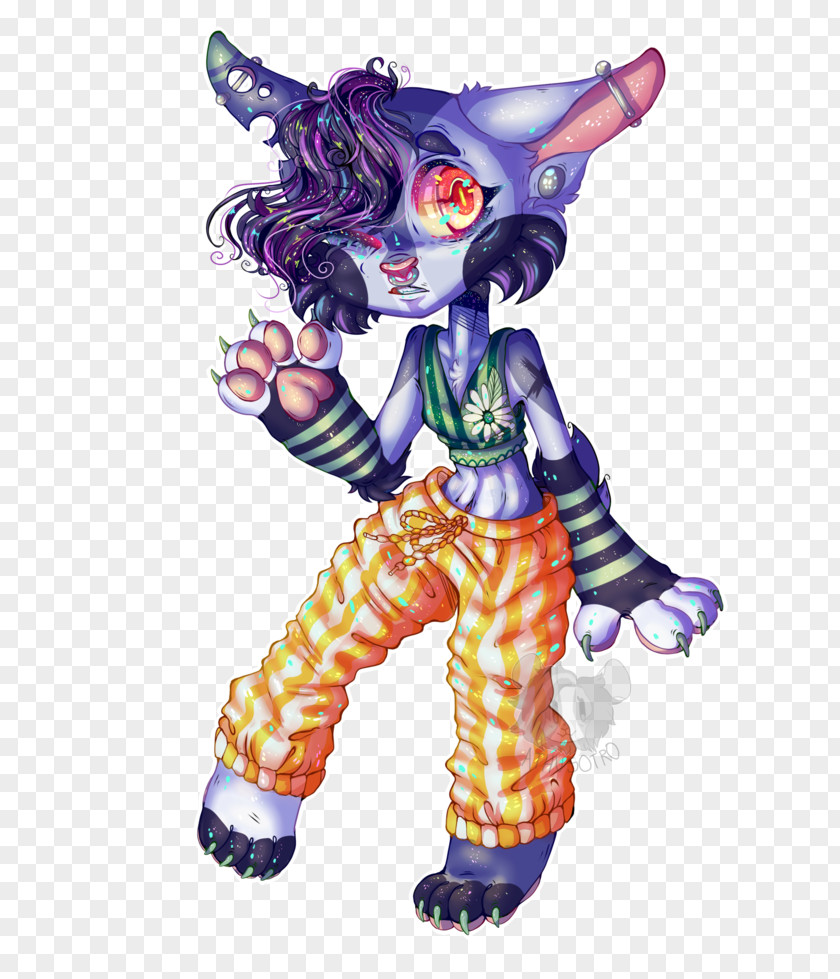 Clown Costume Cartoon Figurine PNG