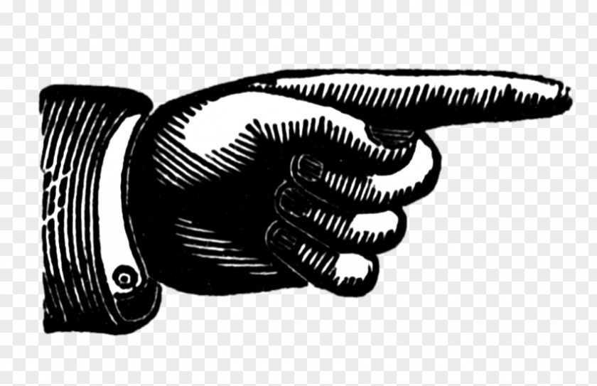 Finger Pointing Index Hand Clip Art PNG