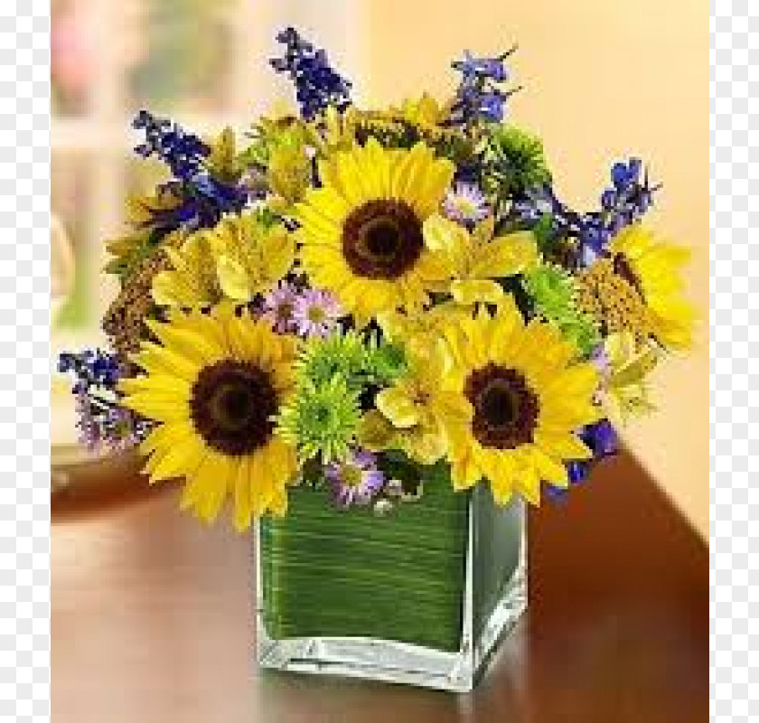 Flower Common Sunflower Floral Design Bouquet Cut Flowers PNG
