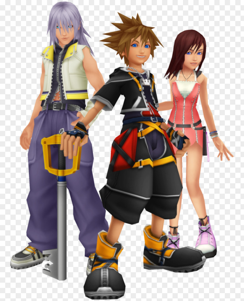 Kingdom Hearts III Kairi Riku PNG