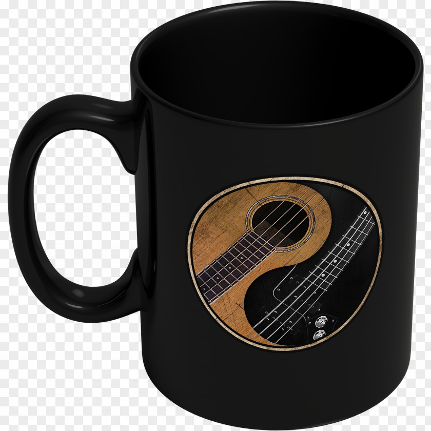 Mug T-shirt Musical Instruments Acoustic Guitar String PNG