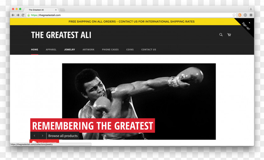 Muhammad Ali Display Advertising Brand Logo Font PNG