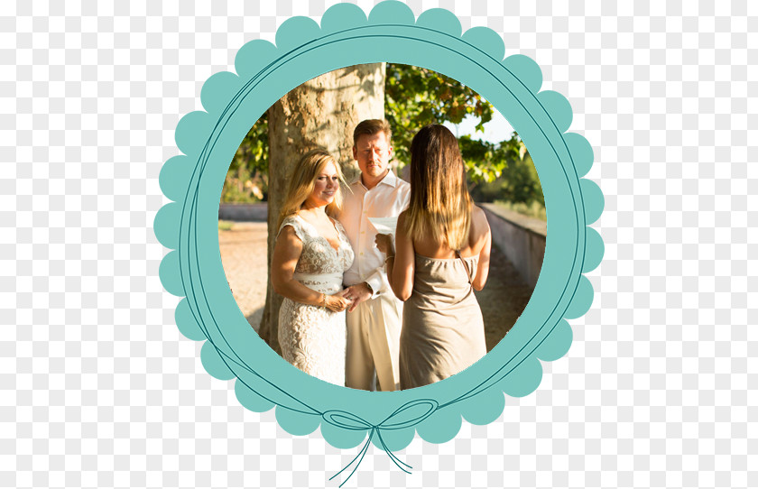 Vows Friendship Romance Picture Frames Teal PNG