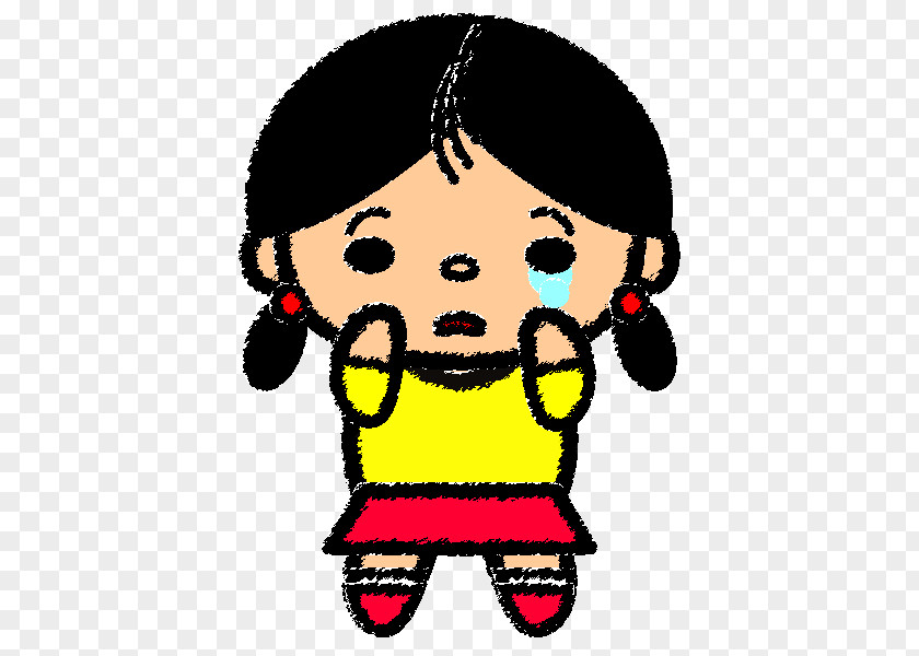 Woman Sad Facial Expression Fear Cartoon Clip Art PNG