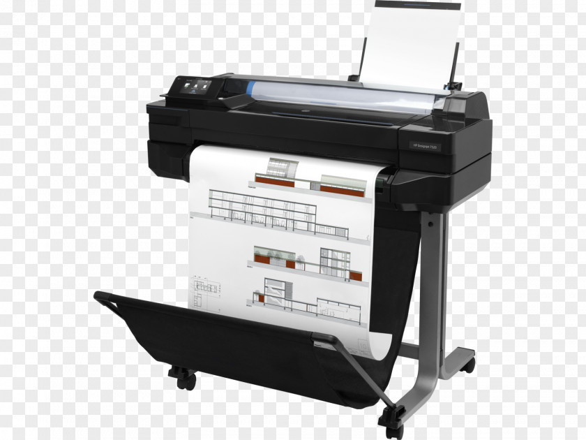 Hewlett-packard Hewlett-Packard HP Designjet T520 610mm Printer Wide-format PNG