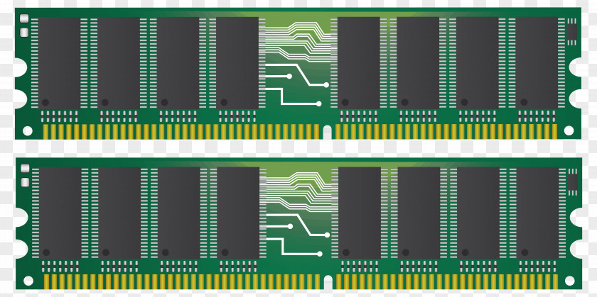Memory DDR SDRAM Computer Clip Art PNG