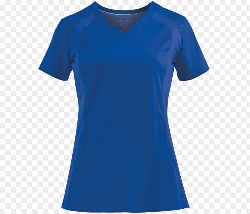 T-shirt Blue Polo Shirt Sleeve Collar PNG