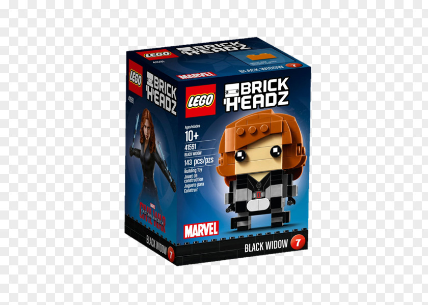 Black Widow Hulk Lego BrickHeadz Iron Man PNG