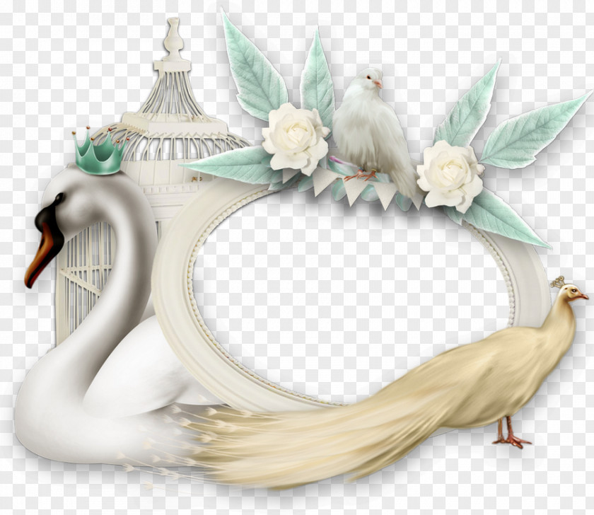 Figurine Stork Background Watercolor Frame PNG